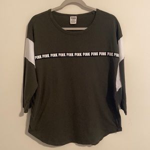 Victoria’s Secret PINK boyfriend jersey tee shirt
